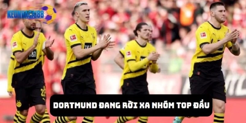 Dortmund sẽ phải rất nỗ lực thi đấu ở 4 vòng đấu cuối để có vé dự cúp Châu Âu